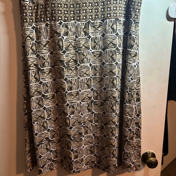 Mommy core Geometric Dress by Access Liz Claiborne Sz XL - Picture 3 of 8